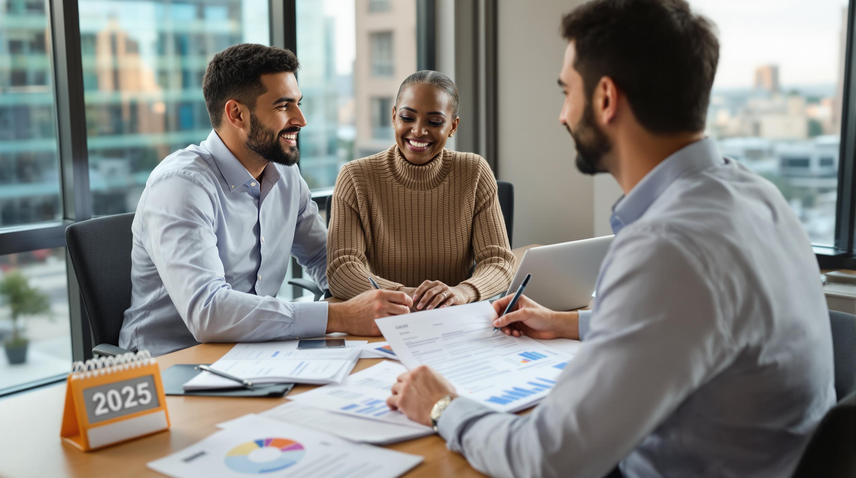 Pasadena tax strategist meeting with small business owner