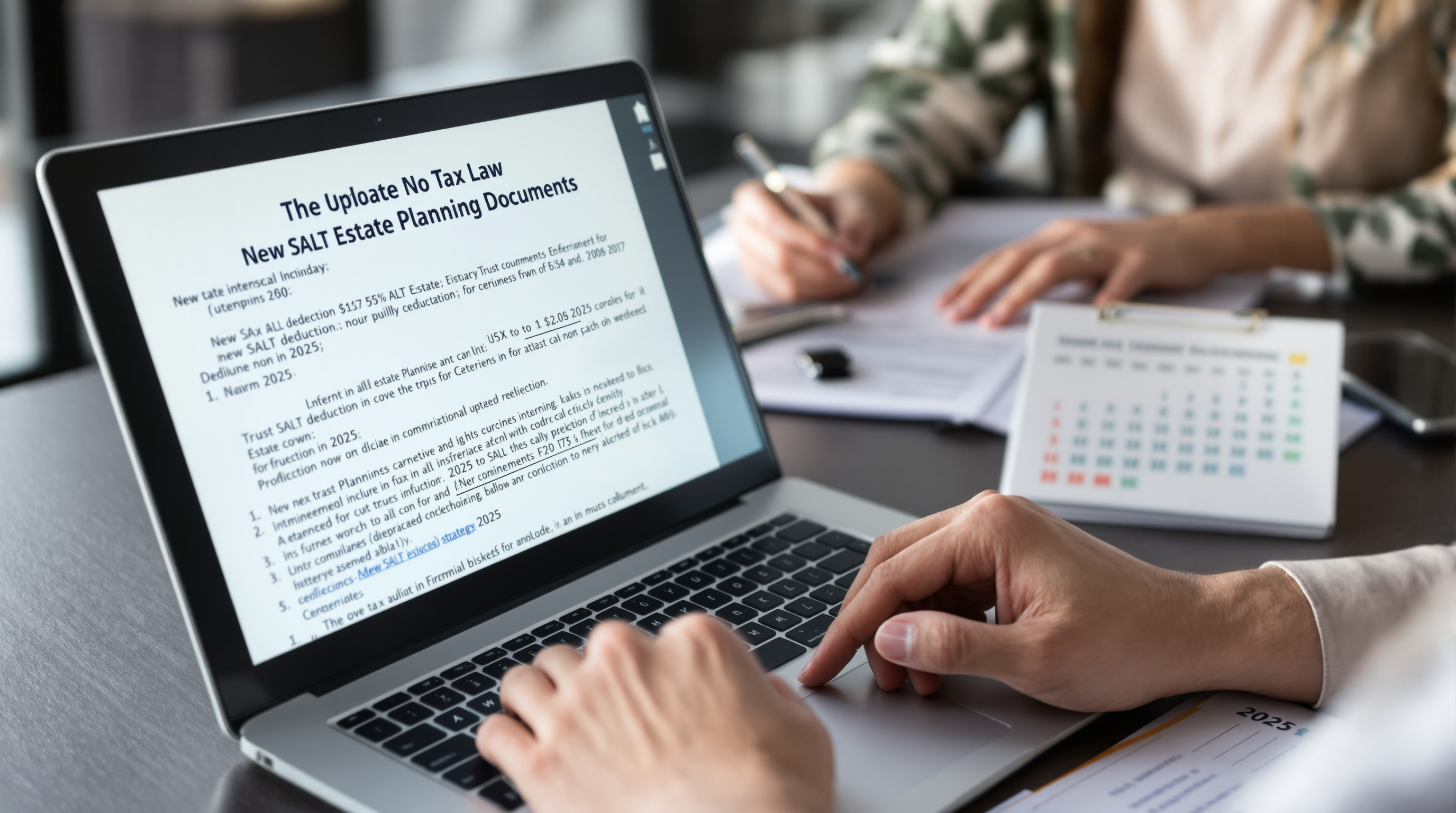 California estate planning SALT deduction OBBBA 2025 tax law update office