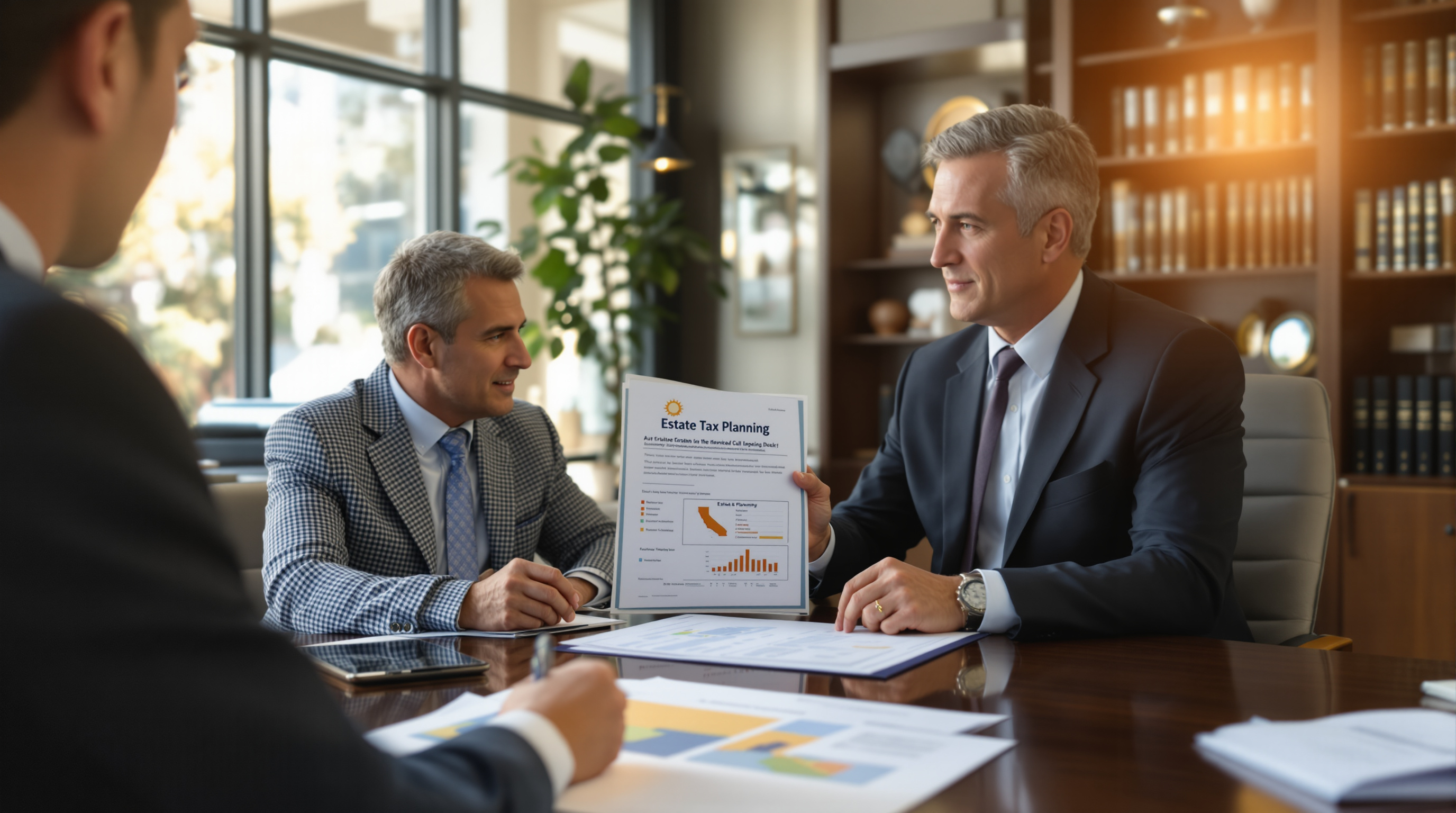California estate tax strategy meeting