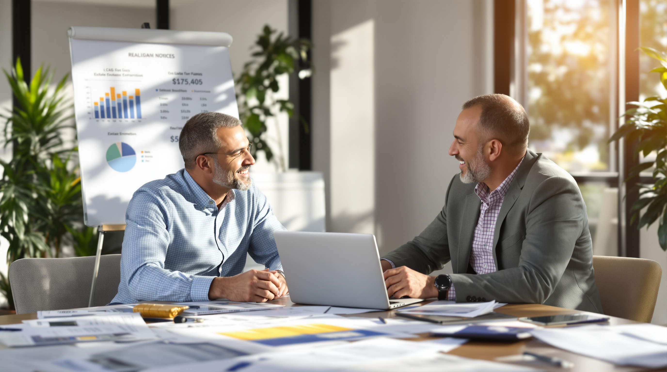 California business owners and real estate investor working on 2025 tax strategies