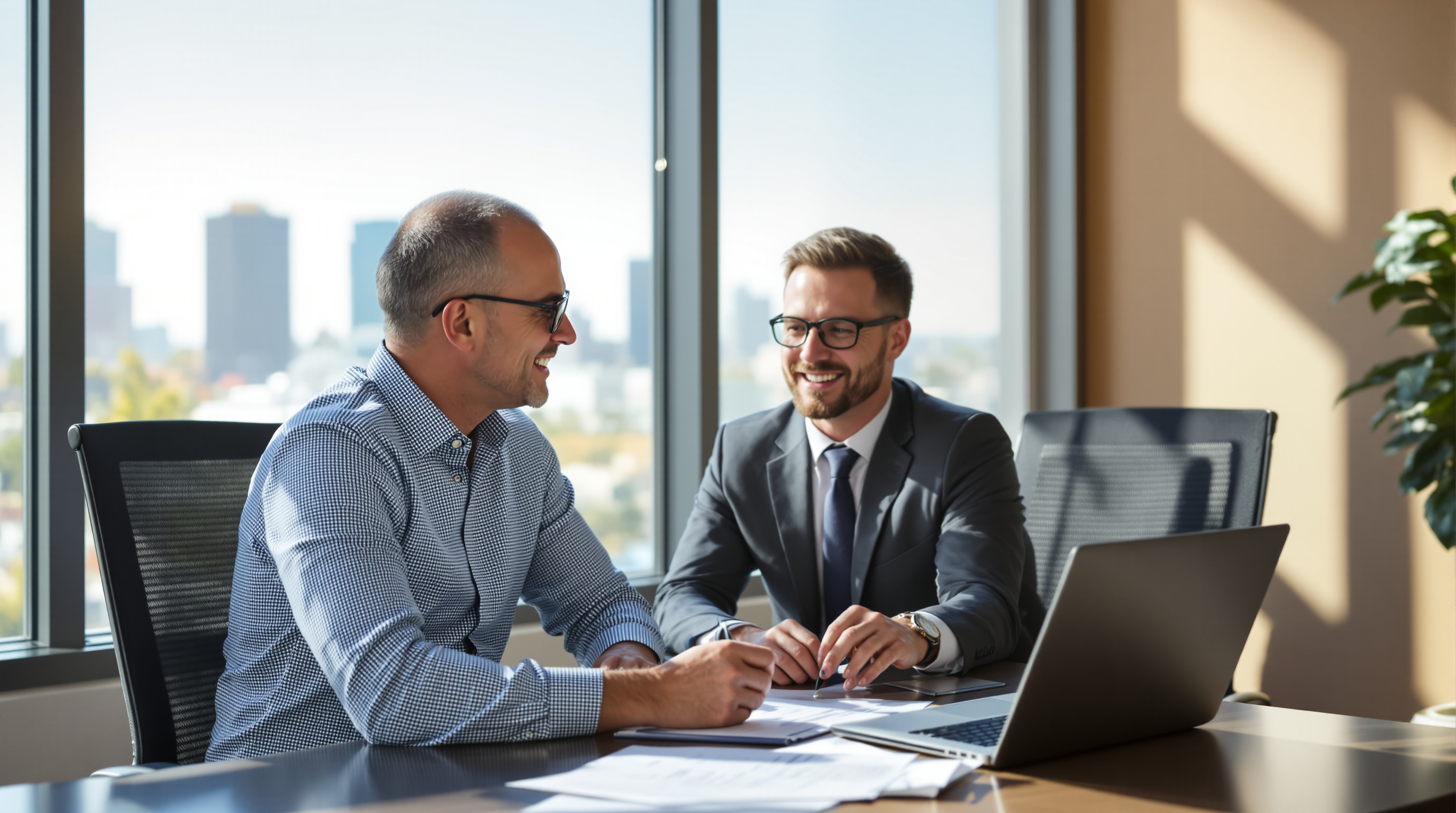 Anaheim business owner with tax strategist