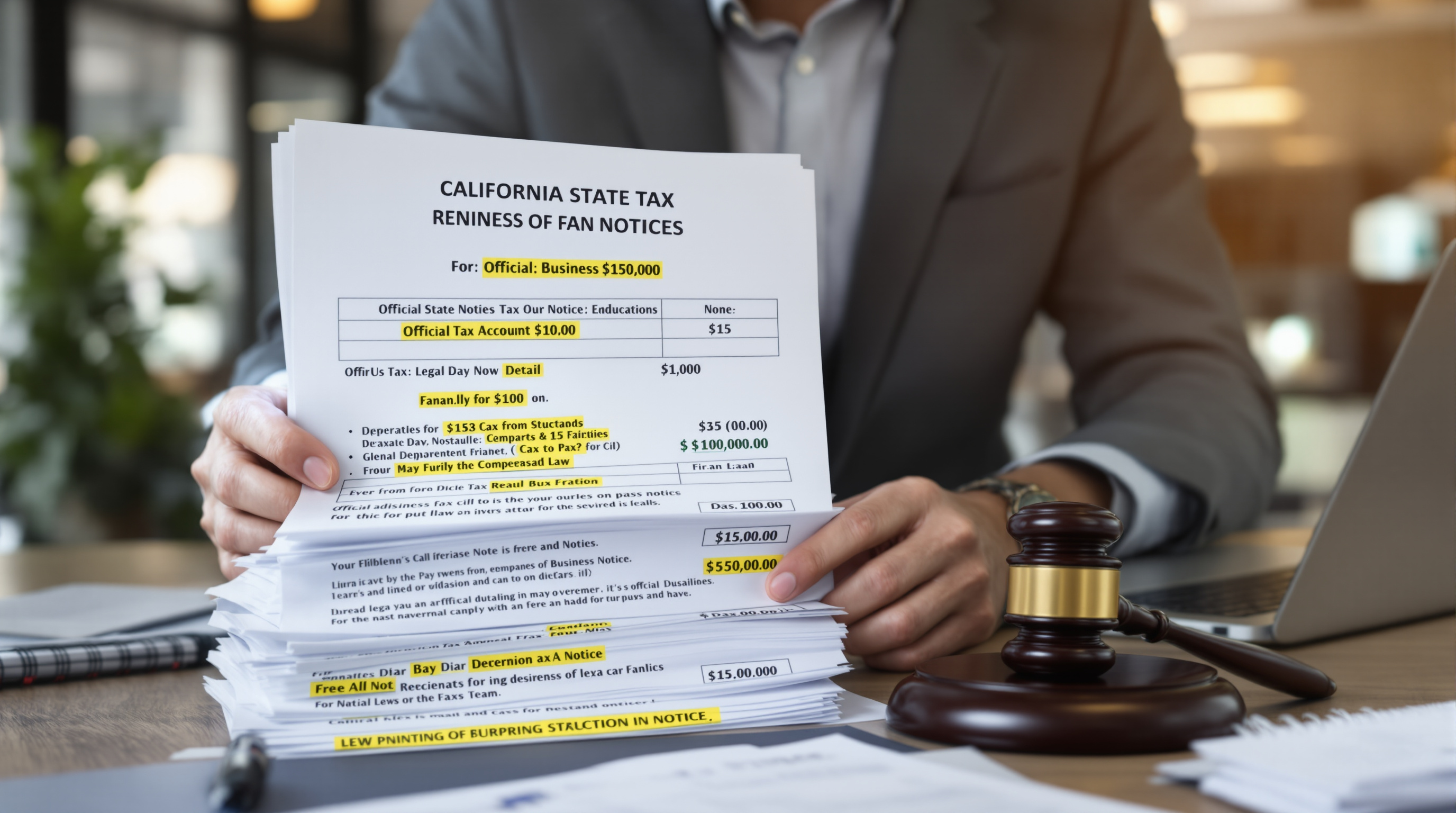 California tax notices and deadlines for business owners