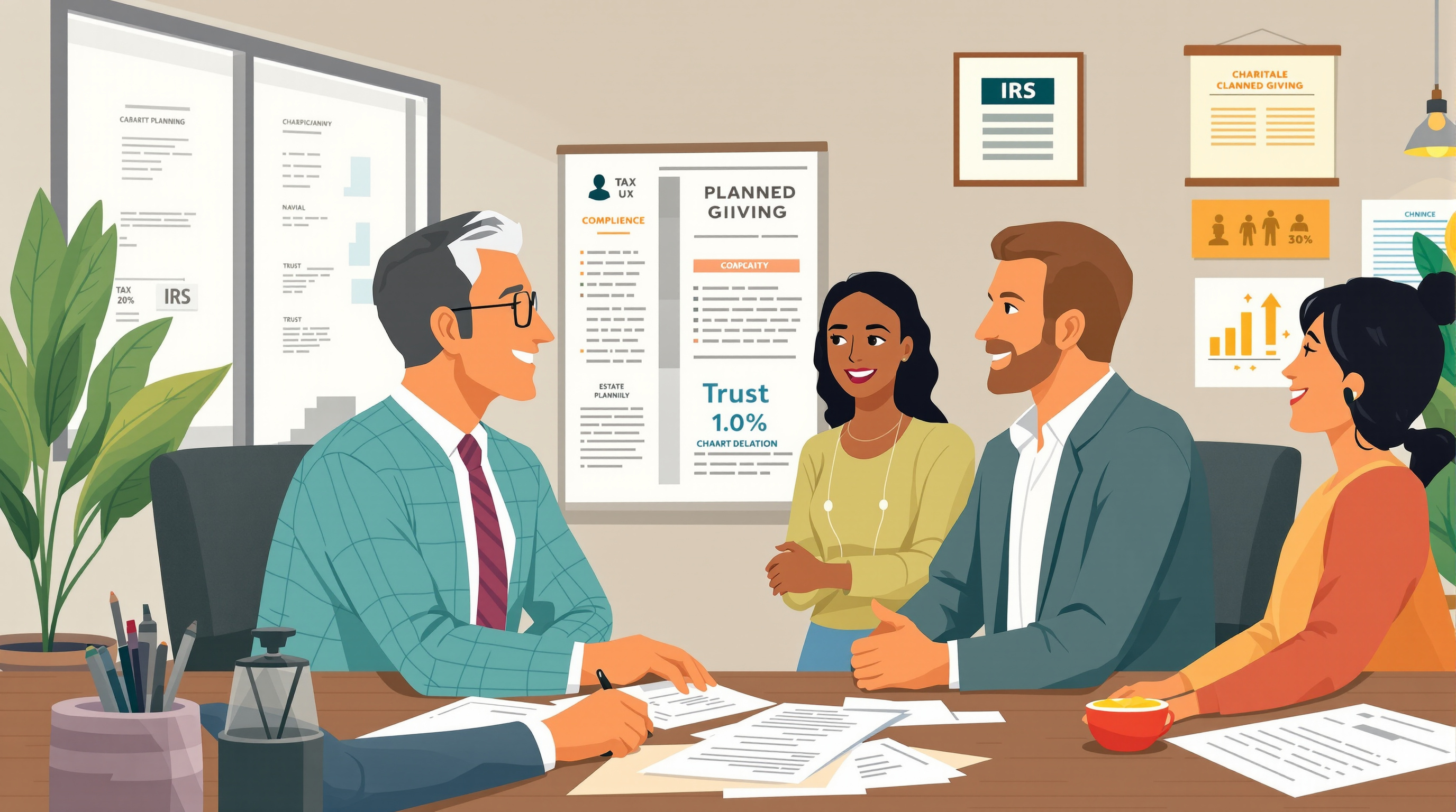 Charitable remainder annuity trust planning meeting